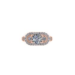 1.75 ctw Solitaire VS/SI Diamond Ring 14K Rose Gold