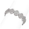 Image 1 : 12.27 ctw Diamond Bracelet 18K White Gold