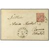 Image 1 : GERMAN STATES: NORTH CONFEDERATION Valentine envelope to Barman