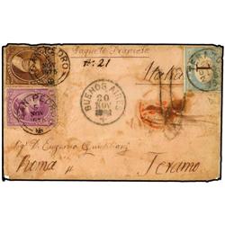 ARGENTINA Cover to Terano, Italy