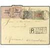 Image 1 : BRASIL Registered cover to LEOPOLDINA