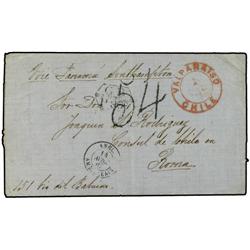 CHILE  VALPARAISO a ITALIA