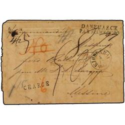 DENMARK Entire letter, some splitting inside