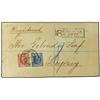 Image 1 : FERNANDO POO Registered envelope to Leipzig, Germany