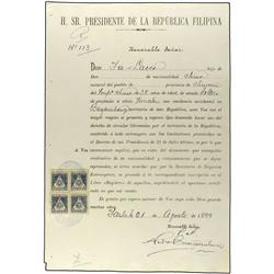 PHILIPPINES PAPEL SELLADO Y FISCALES