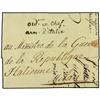 Image 1 : FRANCE Entire letter on printed headed paper ´Troupes Francaises....dans la Republique Italienne´