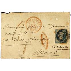 FRANCE Cover from TIRLEMONT, Belgium to Mons