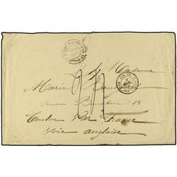 GABON Entire letter with long and interesting contents 