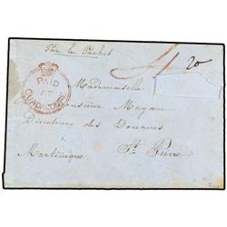 GUADELOUPE GUADALUPE a ST. PIERRE (Martinique).