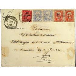 MOROCCO CORREO LOCAL. MAZAGAN a PARIS