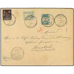 MOROCCO CORREO LOCAL DE J. BRUDO. 