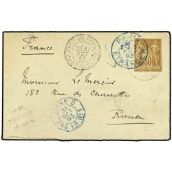 MARTINIQUE Envelope to France