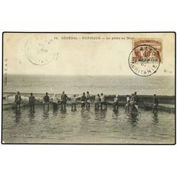 MAURITANIA Picture post card of Rufisque, Senegal