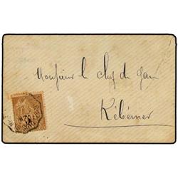 SENEGAL 30 c. brown, tied by octagonal DAKAR