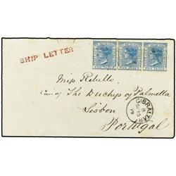 AUSTRALIA Cover to Lisbon, Portugal 