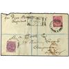 Image 1 : MALAYA Registered envelope to LONDON