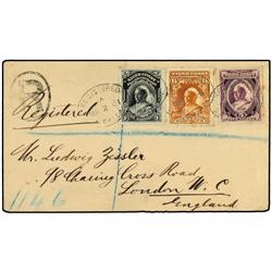 NIGERIA Registered cover used to LONDON