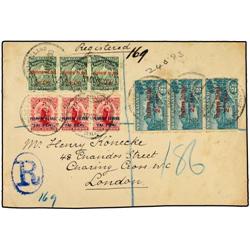 NEW ZEALAND Registered cover to LONDON