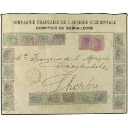 SIERRA LEONE Cover to Sherbro from Freetown