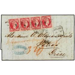 GREECE Entire letter from LONDON