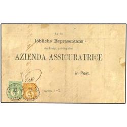 HUNGARY Cover with printed address to PEST