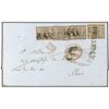 Image 1 : ITALIAN STATES: PAPAL STATES Entire letter to Paris