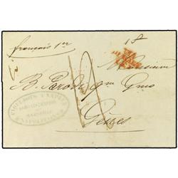 ITALY MARITIME MAIL Unpaid double weight 