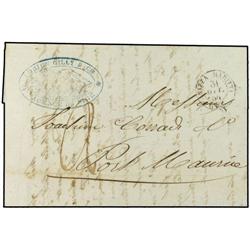 ITALY MARITIME MAIL Entire to PORTO MAURIZIO