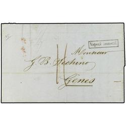 ITALY MARITIME MAIL BAHIA to GENOA