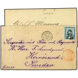 JAPAN CARTA escrita desde un buque de la armada