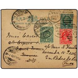 MEXICO  GB 1/2d Green stationery