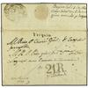 Image 1 : PALESTINE Entire letter written from a Spanish Missionary
