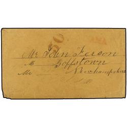 PANAMA SOBRE circulado a NEW HAMPSHIRE