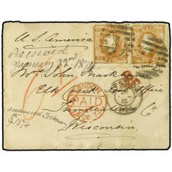 PORTUGAL Pequeño sobre enviado desde LISBOA