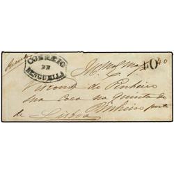 ANGOLA Envelope to the Ex Governor General