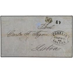 ANGOLA Outer letter sheet from LOANDA