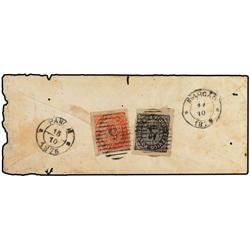 PORTUGUESE INDIA PANGIM a MARGAO. 10 reis negro