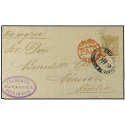 PUERTO RICO Wrapper to Genova, Italy