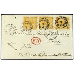 SWEDEN ESTOCOLMO a PARIS. 