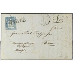 SWITZERLAND CULP. 10 Rp. azul. 