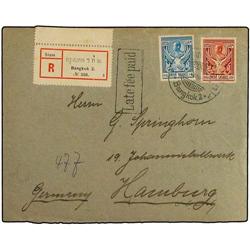 THAILAND Registered cover to GERMANY