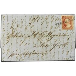 UNITED STATES OF AMERICA Entire letter from Savannah/GA