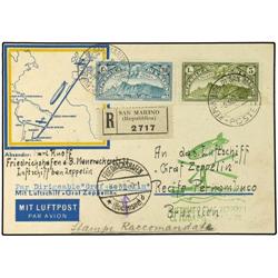 ZEPPELIN ALEMANIA. "6th S. America Flight"