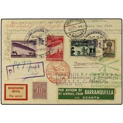 ZEPPELIN ALEMANIA. 6th S.America Flight.