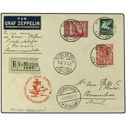 ZEPPELIN ALEMANIA. "4th S. America Flight".