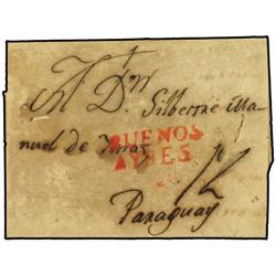 ARGENTINA Envuelta dirigida a PARAGUAY.