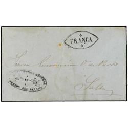 ARGENTINA Envuelta circulada a SALTA