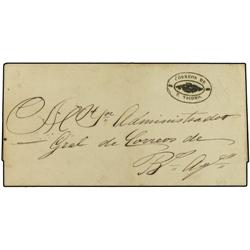 ARGENTINA Envuelta circulada a BUENOS AYRES