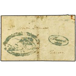 ARGENTINA FRONTAL. Marca en color azul 