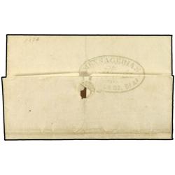 ARGENTINA Envuelta circulada a CARMEN DE ARECO